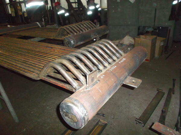 Коллектор ширмового пароперегревателя